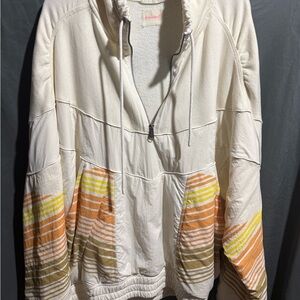 Free People Movement Walk the Line Pullover Quarter Zip